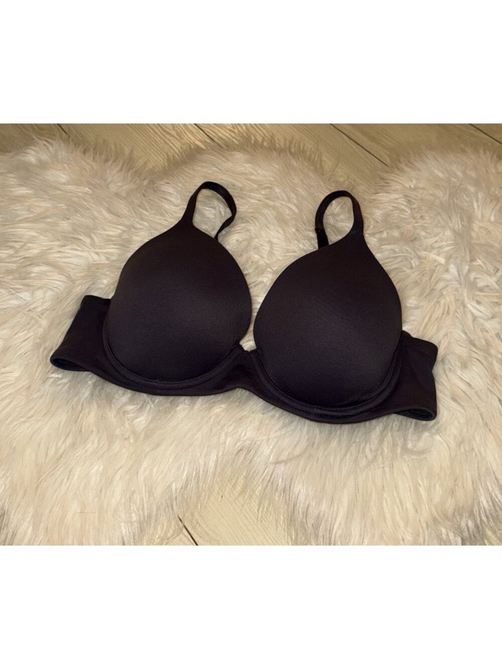 Soma Embraceable Perfect Coverage Bra Lined Underwire Womens 36C Gray